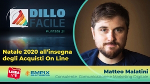 ecommerce e shopping natalizio con con matteo malatini a dillo facile su radio linea