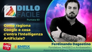 intervista a Ferdinando Dagostino di saidiSEO e ambassador ainem con dillo facile su radio linea puntata 60