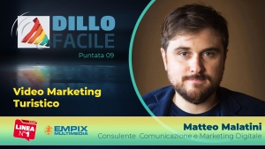 Video Infografica per il Marketing Turistico - Dillo Facile su Radio Linea con Matteo Malatini