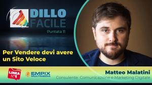 velocità di caricamento del sito da mobile e vendita on line - Dillo Facile su Radio Linea con Matteo Malatini