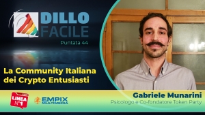 Token Party a Dillo Facile su Radio Linea con Gabriele Munarini e Francesca Travaglini per parlare di NFT, Metaverso e Blockchain